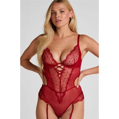 Hunkemöller Body Cordelie Rood