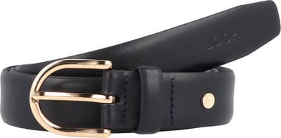 JOOP! Leren Riem 3,0 CM Classic Women's Belt W70 D`Blue Donkerblauw
