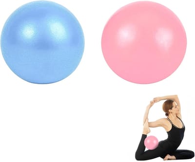 Set van 4 Pilates Ballen - Antislip en Zacht, Ideaal voor Buikspieren, Schouders en Balanstraining, Geschikt voor Yoga en Thuisfitness