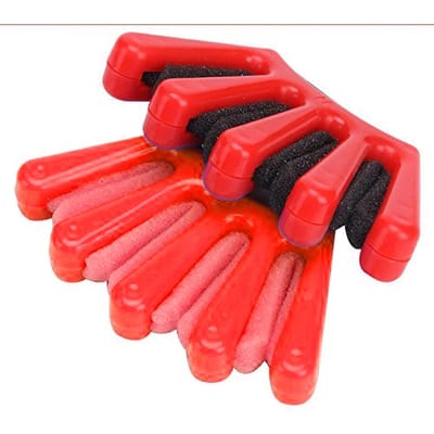 Outil de Coiffure à Rouleaux Portable DIY Tresseur de Cheveux de Mariée Twist Maker Tresse Rouge rouge