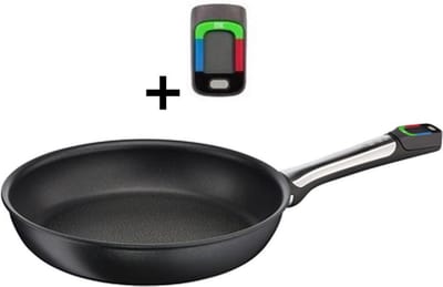 Tefal Assisteo Hoogwaardig Aluminium Koekenpan - 28 cm | Inclusief Digitale Intelligente Module