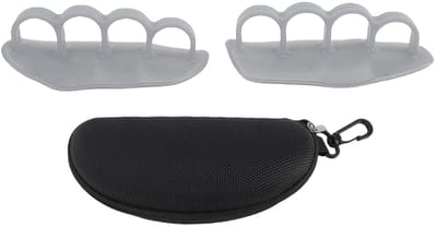 Dailygoods- Workout Grepen - Antislip Rubber - Gewichtheffen - Krachttraining - Bodybuilding - Deadlifts - 2 Stuks met Opbergbox - Gewichthefgrepen