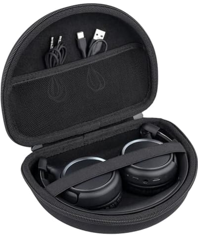 Harde Draagtas voor Draadloze On-Ear Hoofdtelefoon - Beschermhoes voor Bluetooth Hoofdtelefoon