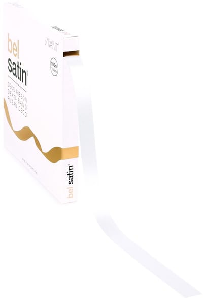 Satijnband luxe 15mm Wit