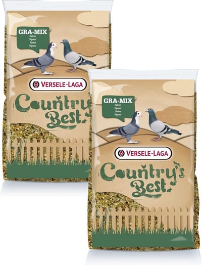Versele-Laga Country`s Best Gra-Mix Sierduiven Gebroken Mais - Pluimveevoer - 2 x 20 kg