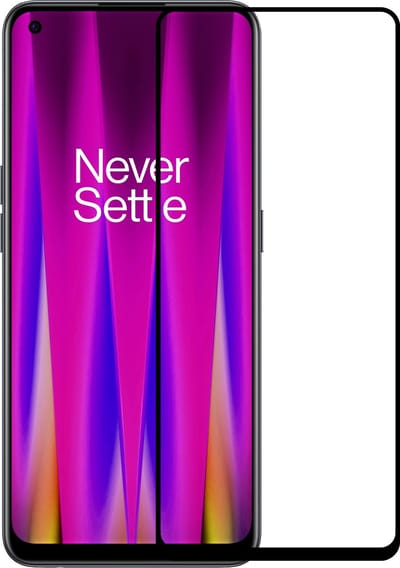 Screenprotector - Geschikt voor OnePlus Nord CE 2 - Full Cover - Gehard Glas - Beschermglas - Tempered Glass - Screen Protector