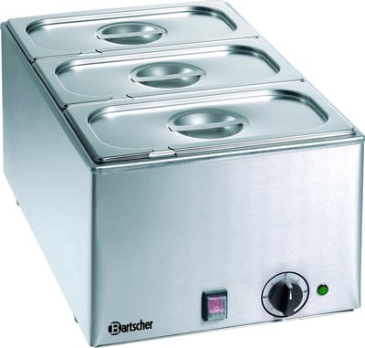 Bain Marie - Elektrisch - Tafelmodel - 3x 1/3 GN - Bartscher 200233