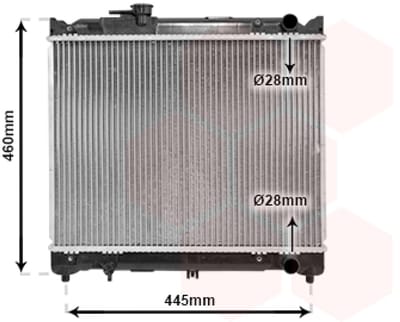 Van Wezel - RADIATOR VOOR SUZUKI VITARA 1988-1999 1770060A00