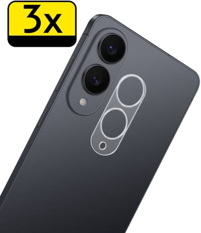 Camera Lens Protector - Geschikt voor Samsung Galaxy S25 Edge - 3 Stuks - Camera Screenprotector - Beschermglas - Gehard Glas - Tempered Glass - Screen Protector