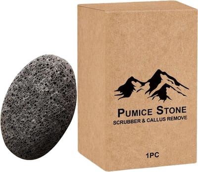 Pumice Stone - Voet Scrub - Voeten Verzorgen - Dubbelzijdig Ontwerp - 67 x 35 x 95 cm - Grijs