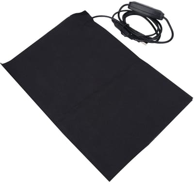 Dailygoody - Draagbaar USB-verwarmingskussen - Lichtgewicht Kledingverwarming - Ideaal voor Koud Weer - Zwart - Elektrisch Verwarmingsaccessoire - Voo.