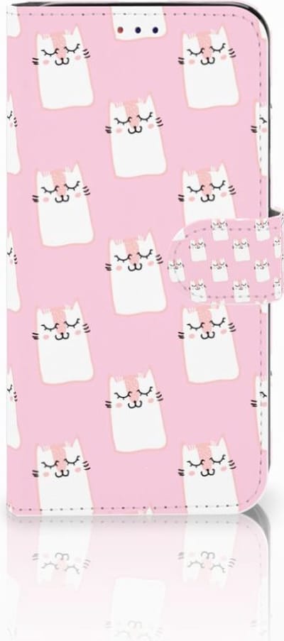 Samsung Galaxy A10 Telefoonhoesje met Pasjes Sleeping Cats