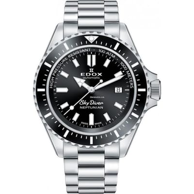 Edox Neptunian 80120-3NM-NIN Skydiver Neptunian Horloge