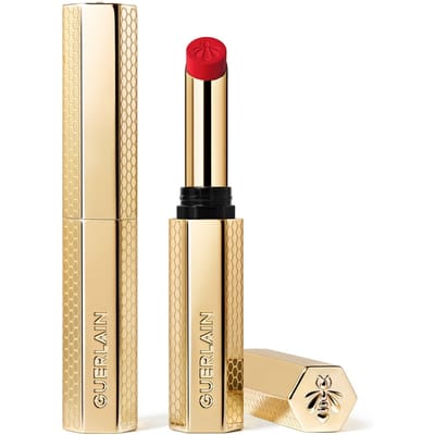 Guerlain Honey Infused Intense Lipstick Guerlain - Kiss Kiss Honey-infused Intense Lipstick 510 PETAL RED