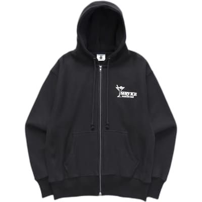 sweatshirt met rits Service Works Martini