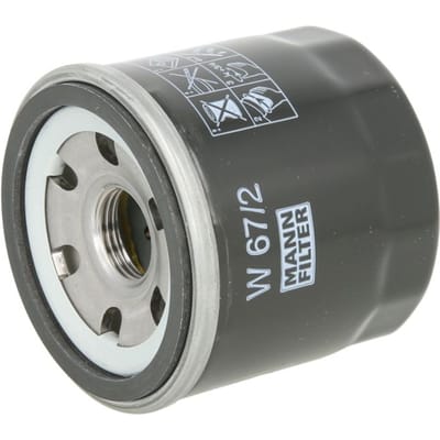 MANN-FILTER Oliefilter W 67/2 | OEM 16510-60B11 | 16510-82703 | 15208-4A00A | Suzuki Alto Swift Splash Vitara Wagon R+, Daihatsu Charade Terios, Opel Agila II, Chevrolet Aveo