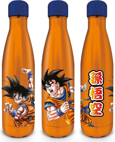 Dragon Ball Z Goku Drinkfles - Oranje - 540 ml - Sportfles met Logo