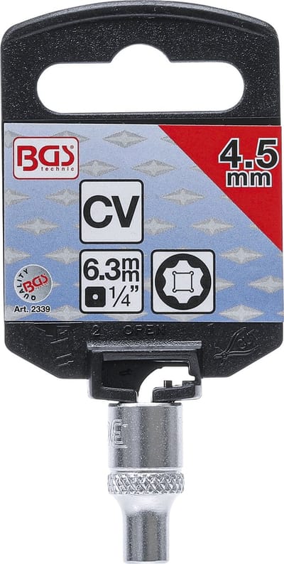 BGS Dopsleuteldop Super Lock 1/4 4,5 mm