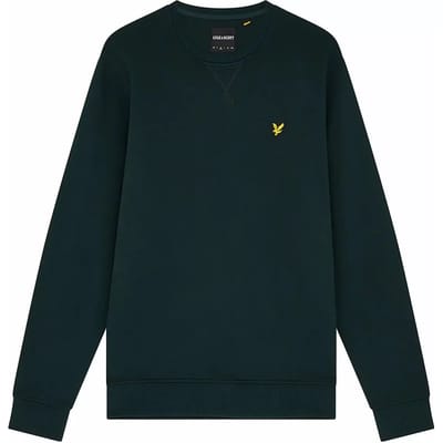 Lyle & Scott Trui Donker Groen - Maat M - Heren - Sweaters
