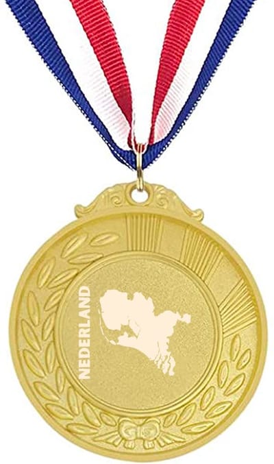 Akyol - nederland medaille goudkleuring - Piloot - toeristen - nederland cadeau - beste land - leuk cadeau voor je vriend om te geven