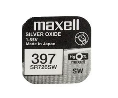 1 Stuk -  396/397 V396 V397 GP396 GP397 Silver Oxide batterij BL028