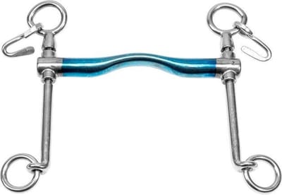Hoofdstel bit voor paarden Trust Sweet Iron Weymouth Non Fixed Low Port 16