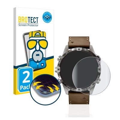 BROTECT - Screenprotector voor Garmin Marq Adventurer (Gen 2) - Folie Beschermfolie matte volledig dekking 2 Stuks