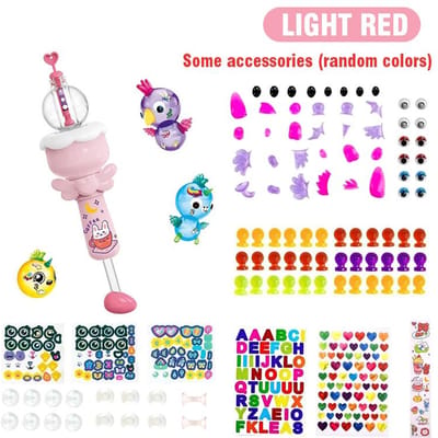 Leuke Anti-Stress Knutsel Doe-het-zelf Fantasie Beeldjes Speelgoed Set Creatieve Handgemaakte Ballon Opblaasmachine Speelgoed Voor Kind Volwassene Verjaardagscadeaus