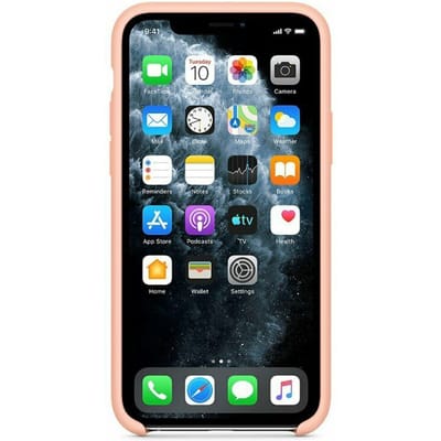 Apple - Siliconen Hoesje - iPhone 11 Pro - Grapefruit Oranje