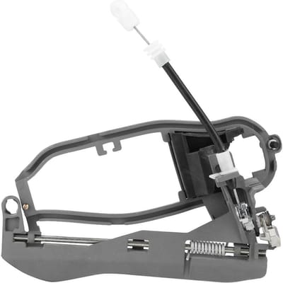 Support de poignée de porte de voiture pour X5 tout-terrain E53 (Avant gauche)51218243615 blanc