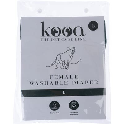 kooa Wasbare Luiers voor Teefjes maat L