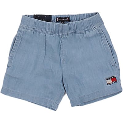 Tommy Hilfiger Boys Wavy Flag Herringbon Denim Medium Maat: 10Y | Broeken Outlet | kids | Blauw