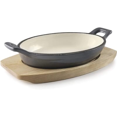 Ovale koekenpan Lacor Magma 17.5x12.5 cm