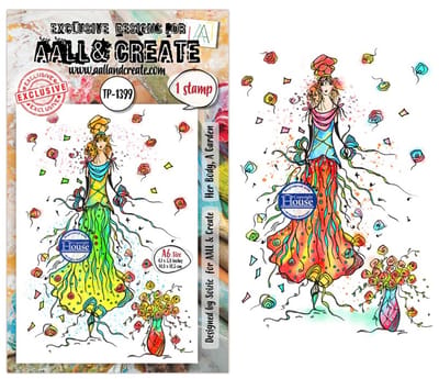 Aall & Create clearstamp A6 - Her body, a garden