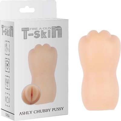 CHISA - Masturbator Ashly Chubby Vagina T-skin 13.3 Cm Beige
