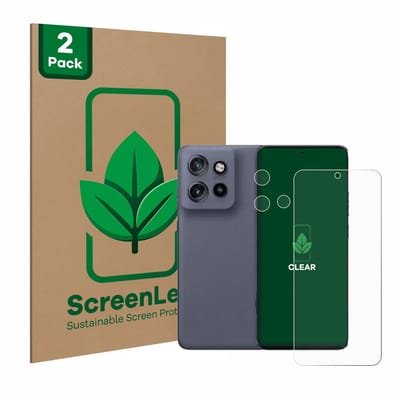 2 Stuks Screenprotector voor Motorola Edge 50 Neo (Voor+Camera) - Hoogwaardige Beschermfolie transparant