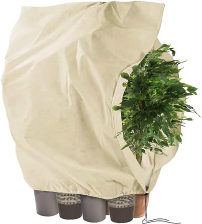 Winterse Fleece Beschermhoes voor Planten - Vorstbescherming en Verwarming (200 x 240 CM)
