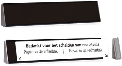 Baliebord | Zwart | 30x6cm