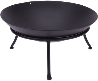 Dailygoods- Vuurschaal 47 cm - Vuurkorf - Tuinhaard - Decoratie - IJzer - Lichtgewicht 2,2 kg