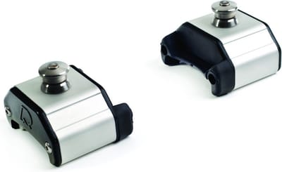 Rutgerson Adjustable Plunger Stopper voor 50mm Tracks – Verstelbare Track Stopper – Plunger Stop System voor Grootschootrails – Geschikt voor Zeilboten – Aluminium – Part No. T620905