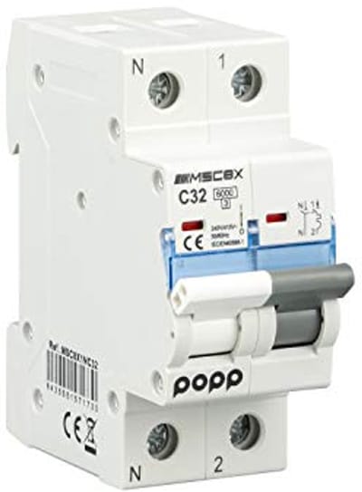 Automatische Magnetische Thermoschakelaar voor Industrie - 1P, 2P, 3P, 6A tot 63A