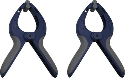 Benson Zeilklemmen / zeilclips - Set van 8x stuks - 9 inch/22 cm - Kunststof - Marktkraam klemmen