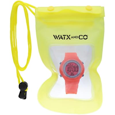 Horloge WATXANDCO WASUMMER20_2. Kwarts, Kleur roze. Uniseks. yellow