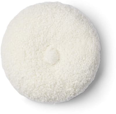 Sheepskin House - Rond Kussen - Dubbelzijdig - D40 cm