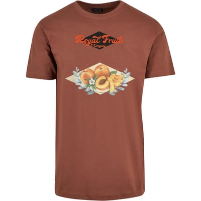 Mister Tee - Royal Fruits bark Heren T-shirt - L - Bruin