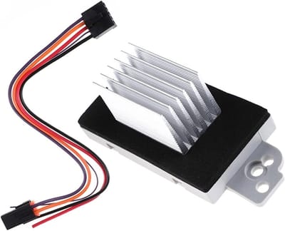Weerstanden aanjagermotor, CAXUMO Auto Blower Motor Weerstand Snelheidsregeling Module Upgrade Kit Auto Auto Accessoires, for GMC, for Buick, 19329838 15-80655