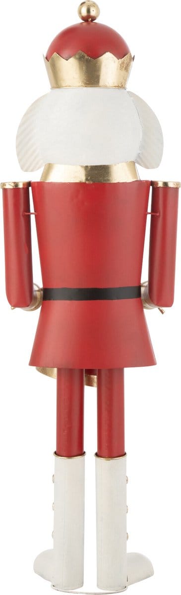 J-Line figuur Notenkraker - ijzer - zwart/wit - medium