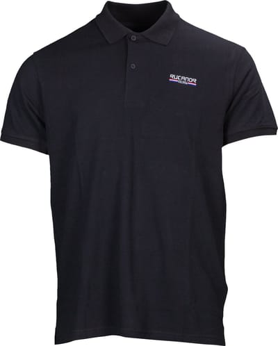 Rucanor Rodney Polo Shirt Heren Zwart Maat S