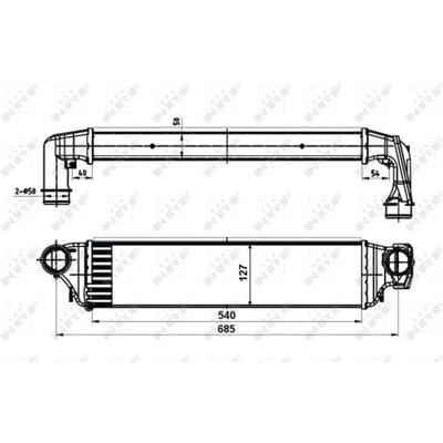 Intercooler NRF 30119A