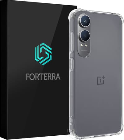 Hoesje Geschikt voor OnePlus Nord CE 4 Lite - Sterk & Shockproof - Siliconen Shock Case - Hoes Cover - Transparant